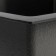 Kitchen sink Aflorn AF95044F, Sredal, S = 3.0 and 0.8 mm, 50x44x22 cm, siphon, graphite