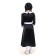 Carnival dress with a white collar, satin, p/e, p. 38, height 146