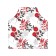 Apron of a kitchen with a photo print "Flowers", adjustable, size OS