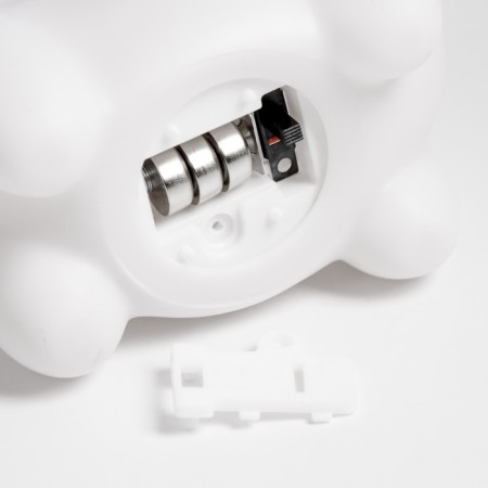 Night Alpaka LED 3HLR44 White-black 6x6x10 cm Risalux-7