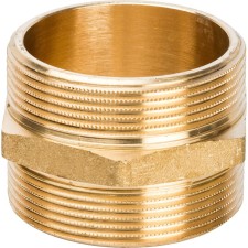 Ниппель STOUT SFT-0003-000022, 2", наружная/наружная резьба