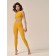 Women's Legins in the Rubber Legings RIB, size 44-46, lemon color
