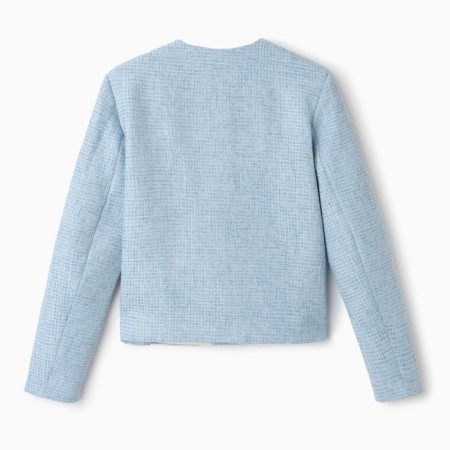 Women's tweed jacket Mist R.42, Blue-9