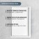 Revisionine Luc Lux LK2040, 200 x 400 mm, plastic