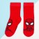 Socks for the boy "Spider-Man", Marvel, 18-20 cm, red color