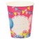 Paper glass "Happy Birthday!", 250 ml, cats aristocrats