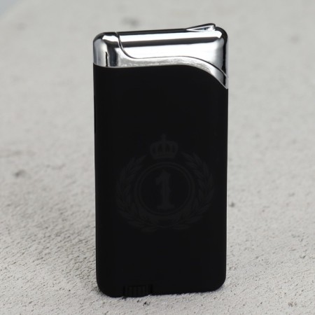 Gas lighter "1", mix, 6.7 x 3.3 cm.-3