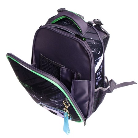 School backpack 38 x 30 x 16 cm, ergonomic back, Stavia Football-7