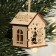 New Year's Christmas tree toy "Happy New Year", for the New Year, 6 x 4.5 cm