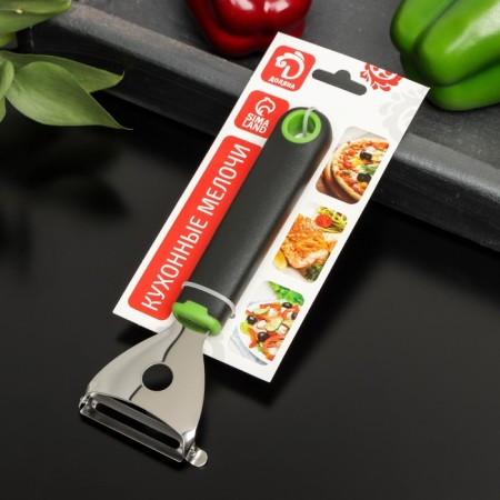 Lime vegetable vegetable cleaner, 17.5 × 6 cm, black-green color-3