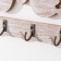 Decorative tree hooks "Birds in love" 29.5x0.8x19.5 cm