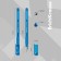 Gel pen Erichkrause G-Tone, node 0.5 mm, letter line length 500 meters