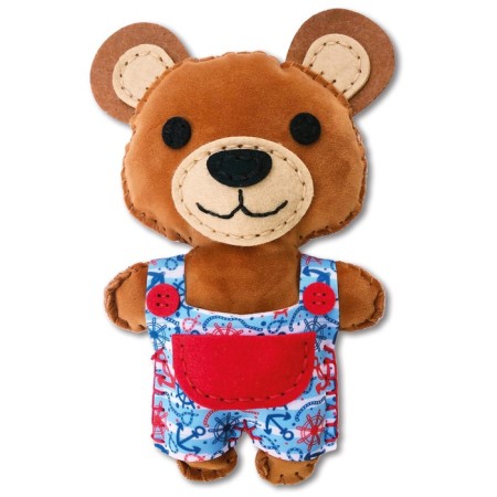 Set for creativity: Plush toy with your own hands "Bear"