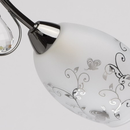 Cellular Cell "FIEST", 3x60W E14, Nickel 50x50x25 cm-6