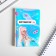 Set "Blist, Baby!", A holographic cover for a passport and keychain
