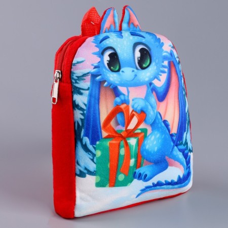 Baby backpack "Dragon with a gift", p. 22 × 17 cm-2