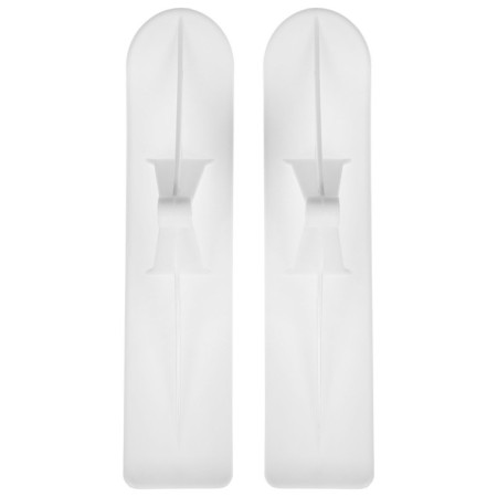 Graffiti scooters skis for scooters, pair, white color-1