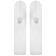 Graffiti scooters skis for scooters, pair, white color