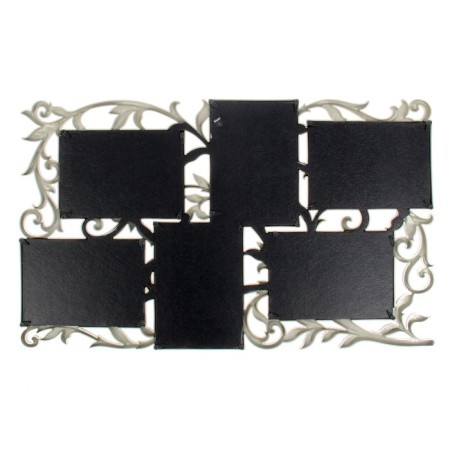 Photo frame plastic in 6 photos 10x15 cm "Vyun" gold 55x33 cm-3