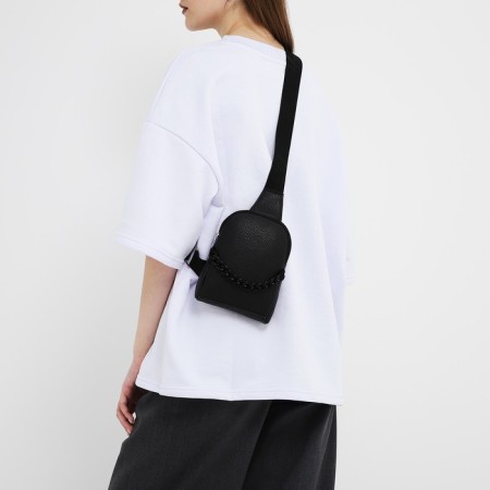 Bag over the shoulder with a chain Nazamok "Classic", 18x14x3 cm-6