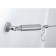 Cable for curtains, 300 cm, chromium color