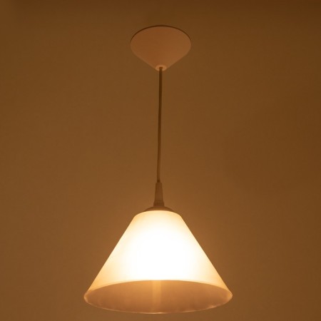Susage "cone" 1x15W E27 Model: BR 00262 White/smoky 25x25x15cm-2