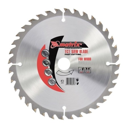 Wooden wood disk Matrix Professional, 250 x 32 mm, 60 teeth