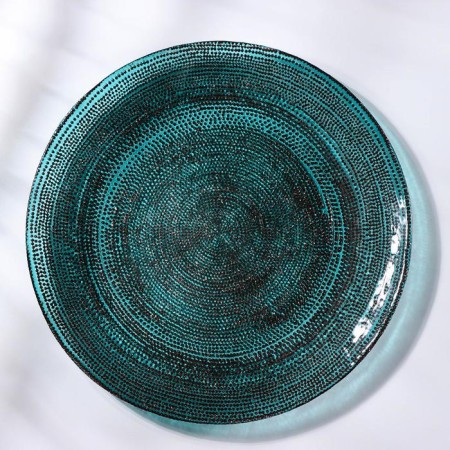 Inspiration dish, d = 28 cm, turquoise color