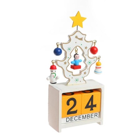 Eternal calendar "Christmas tree" 16 × 10.5 × 3 cm mix-5