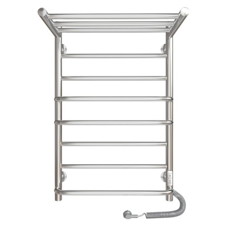 Electric towel "Sanprise" Euromix P8, 500x800 mm, with a shelf, right, chrome