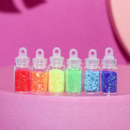 Assorted for nail decor Cosmo Llama, 48 bottles-3