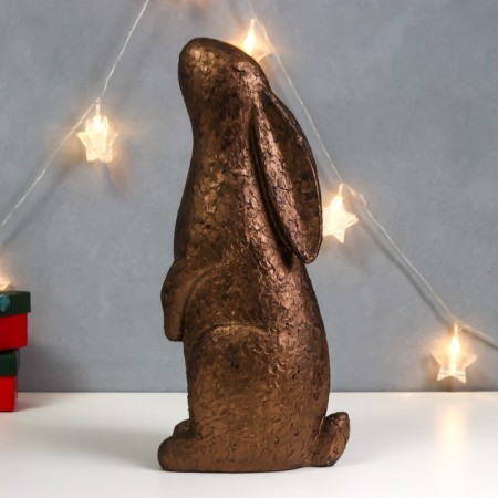 Polystone souvenir "puts" under bronze 39.5x12.7 cm