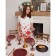 Apron "Ethel" Cat’s Love 60x65cm, 100% cotton, sarzha 190 g/m2