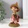 Souvenir Polystone "Baby/Baby with a basket" mix 6.5x5x11.5 cm