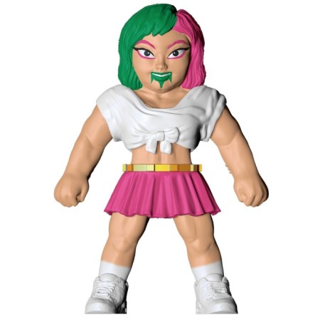 Figure-jerk-shaped fighter StretChapalz, with accessories, 14 cm