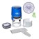 Automatic self-assembled COLOP Printer R 45/2-SET, diameter 45 mm, 2 circles, cash desk A, blue