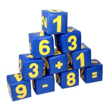 Set of soft cubes 
