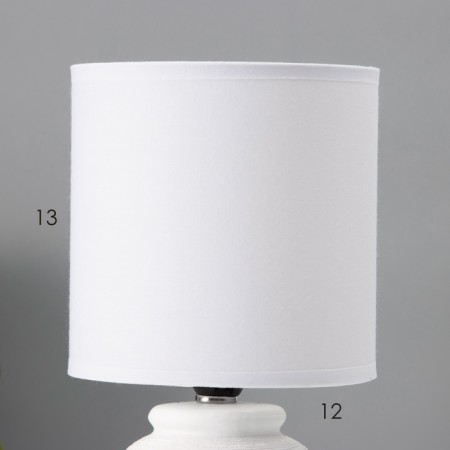 Traffic lamp with lampshade Risalux "Angelo", E14, 40 W, White, 13 × 13 × 29 cm-2