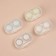 Set for contact lenses, in case, 3 objects, transparent color/mix