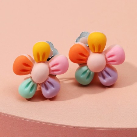 Clips children's "chosen" Flower Five Flower, Color