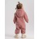 Combineson children's insulated Rant Rocky, height 68 cm, color dusty rose