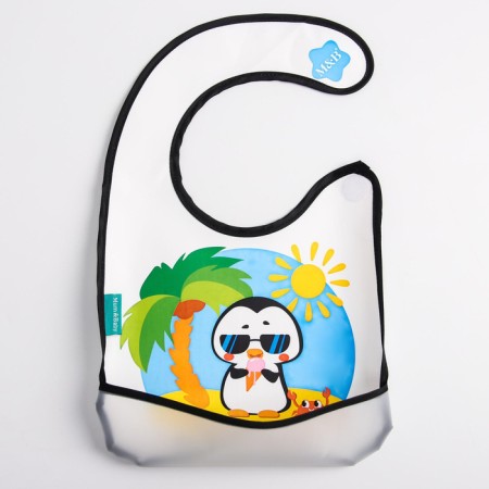 Blory for feeding "Trend. Characters "waterproof on Velcro, with a pocket, mix-7