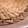 Wicker rug round 38 cm