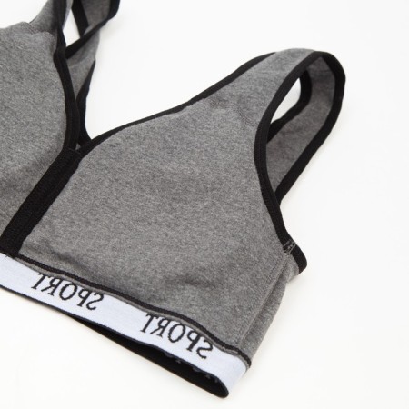 Female set (top, panties), dark gray color, size 42-44-7