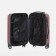 Small 20 suitcase, "Cartes factory", lightning department, code castle, 4 wheels, burgundy color