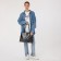 Luggage bag, external pocket, graphite color