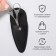 Case for storing manicure tools, on a button, 10 × 5 × 0.8 cm, black color