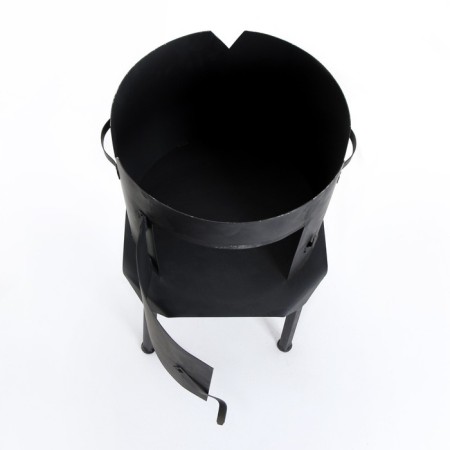Bake under a cauldron 12 l, with a door and removable legs-3