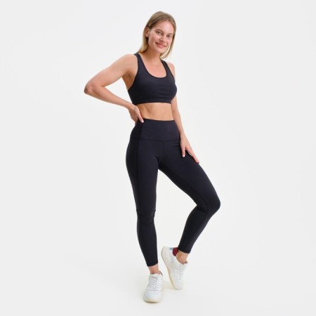 Women's suit Adidas (TOP/Leggings), black color, size L-4