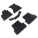 Rubber rugs ’grid’ for Audi A6 (4GC7), 2011-2018